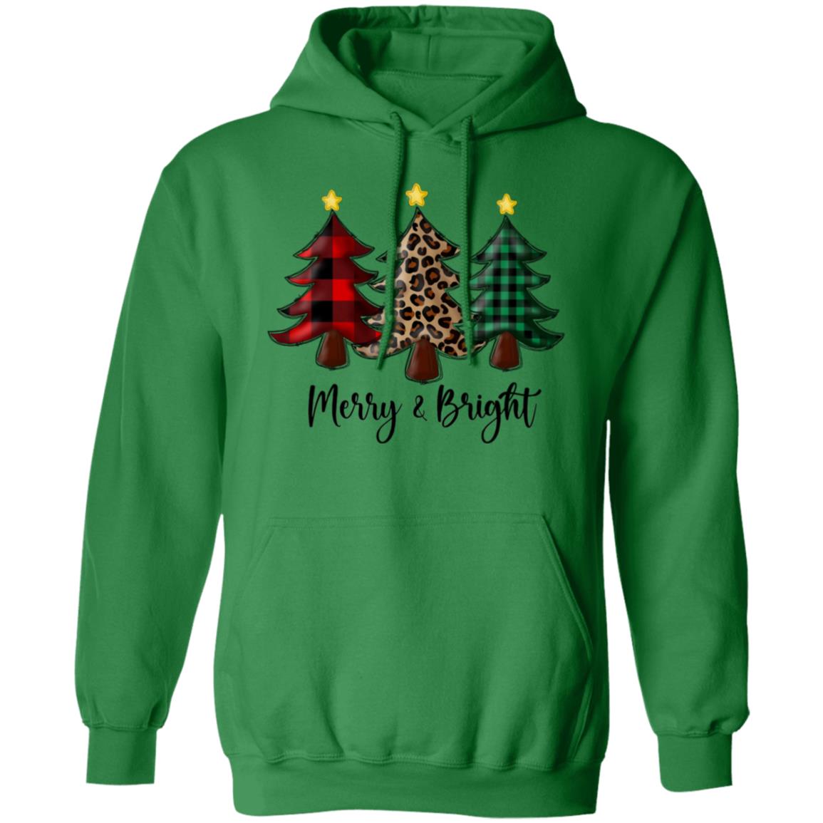 MERRY & BRIGHT TREES HOODIE