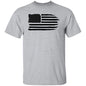 DISTRESSED BLACK FLAG GRAPHIC TEE