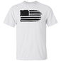 DISTRESSED BLACK FLAG GRAPHIC TEE
