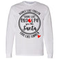 DANCE LIKE FROSTY, SHINE LIKE RUDOLPH, LOVE LIKE FAMILY L/S TEE