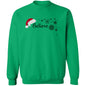 BELIEVE SANTA HAT SWEATSHIRT (BLK PRINT & WHT PRINT)
