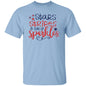 USA STARS AND STRIPES AND TONS OF SPARKLES TEE