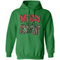 MERRY & BRIGHT RED & GREEN HOODIE