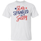 USA STAR SPANGLED AND SASSY TEE