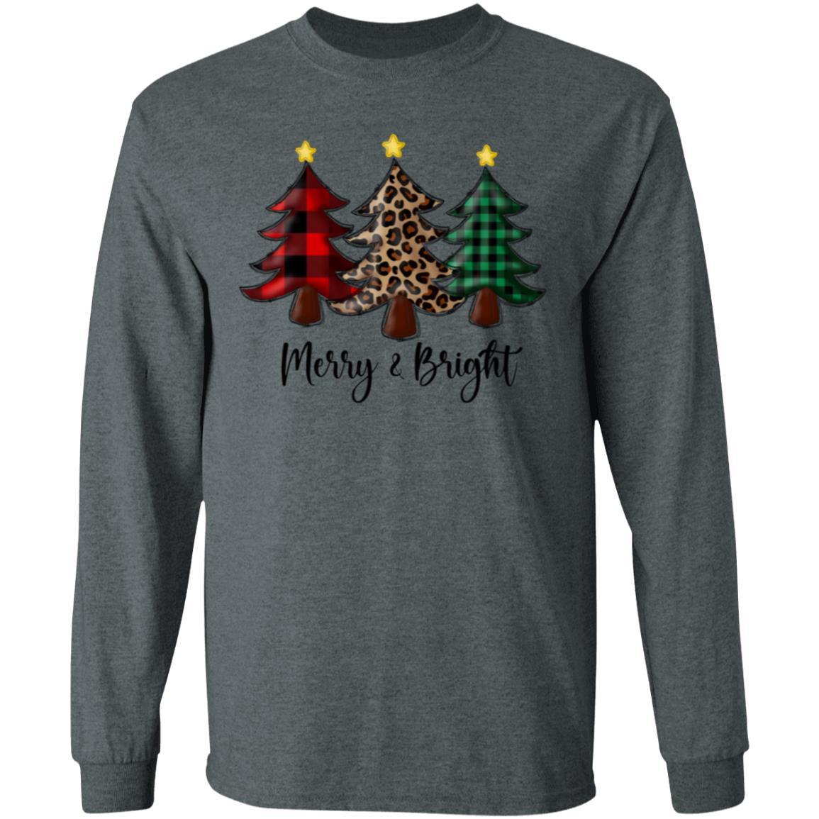 MERRY & BRIGHT TREES L/S TEE