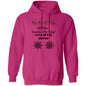 LET IT SNOW SOMEWHERE ELSE HONEY! BLACK PRINT OR WHITE PRINT HOODIE