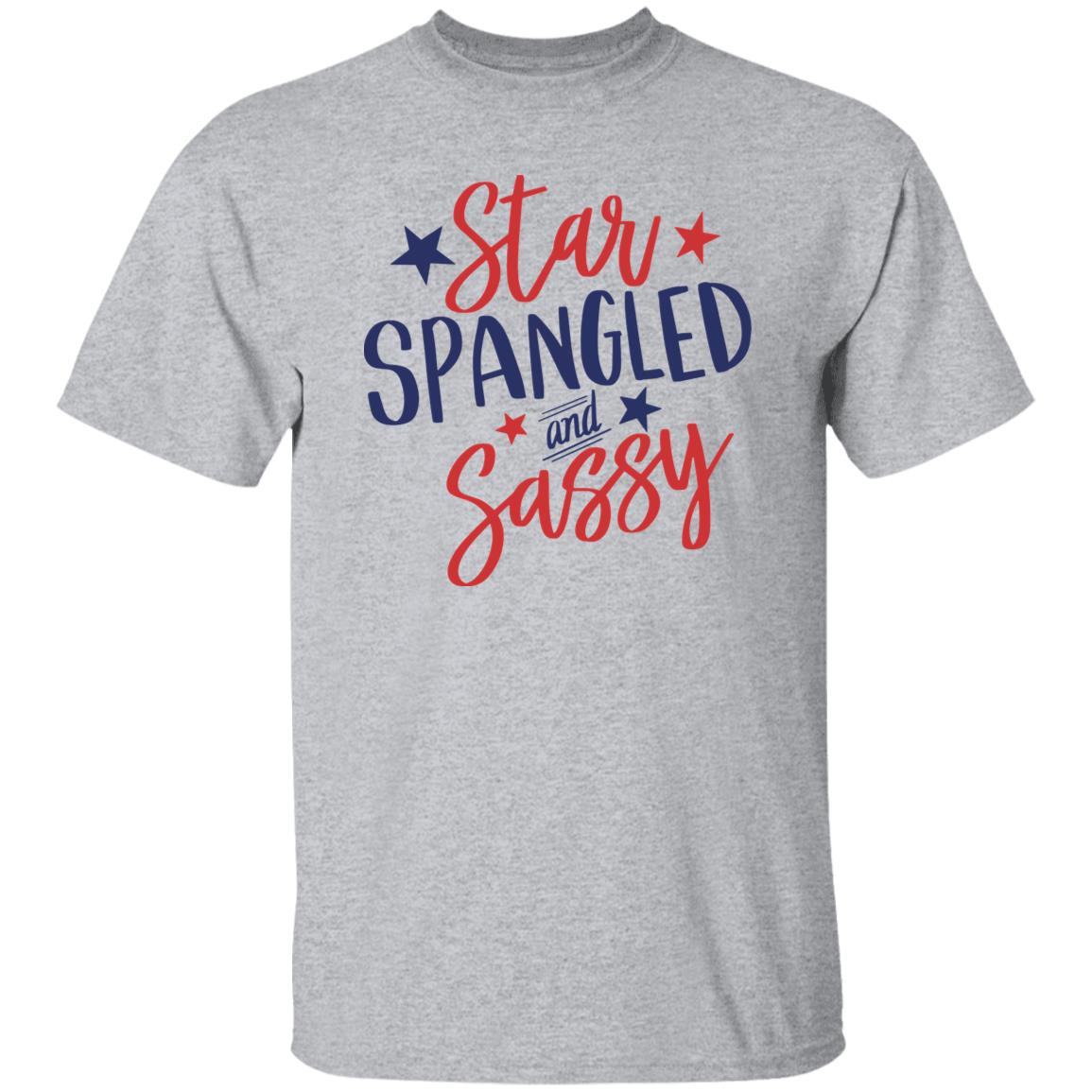 USA STAR SPANGLED AND SASSY TEE