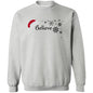 BELIEVE SANTA HAT SWEATSHIRT (BLK PRINT & WHT PRINT)