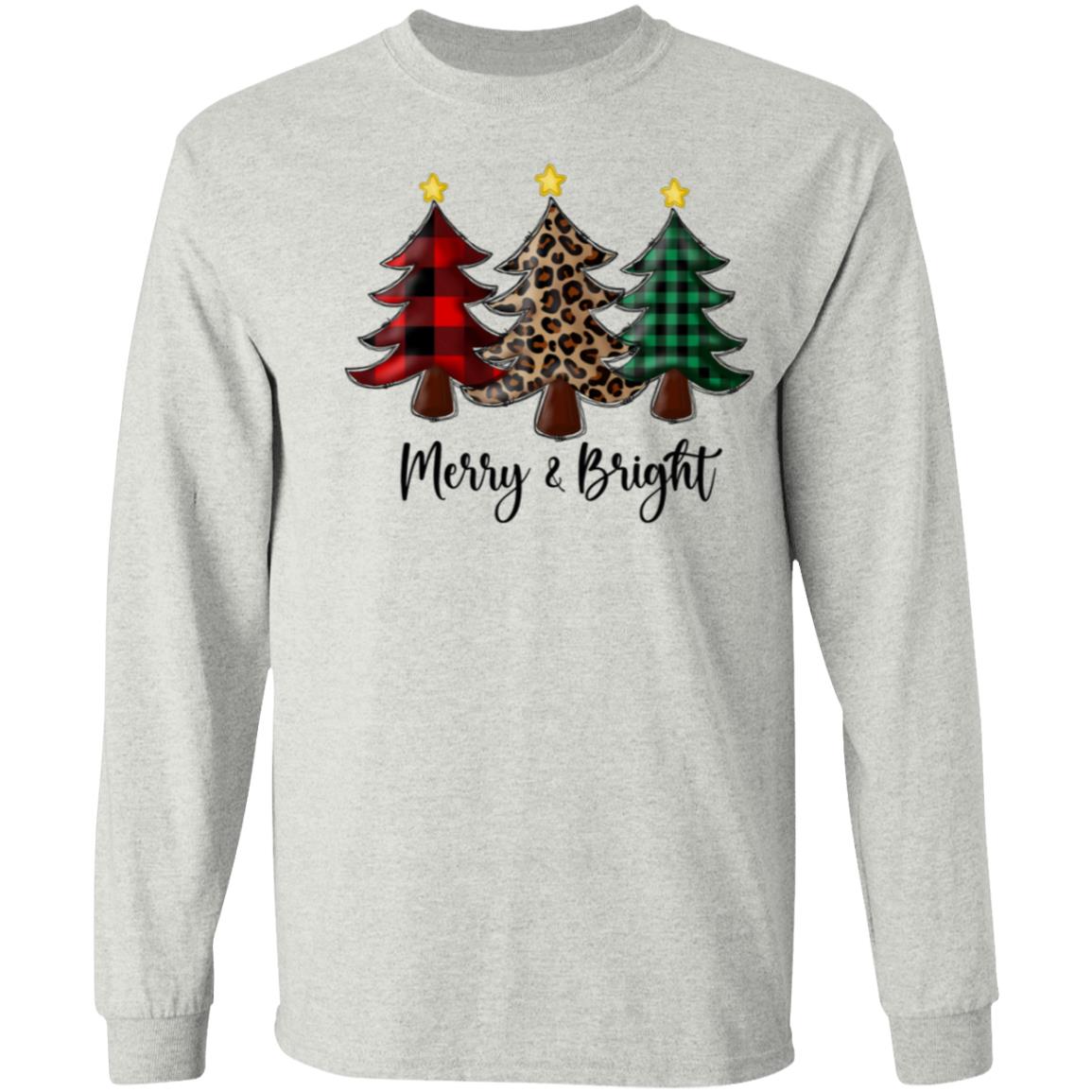 MERRY & BRIGHT TREES L/S TEE