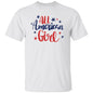 USA ALL AMERICAN GIRL TEE