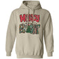 MERRY & BRIGHT RED & GREEN HOODIE