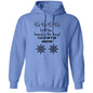 LET IT SNOW SOMEWHERE ELSE HONEY! BLACK PRINT OR WHITE PRINT HOODIE