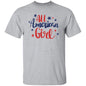 USA ALL AMERICAN GIRL TEE