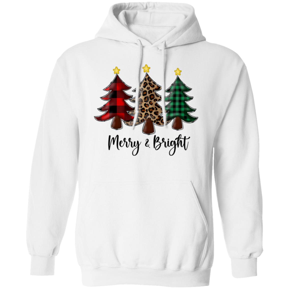 MERRY & BRIGHT TREES HOODIE