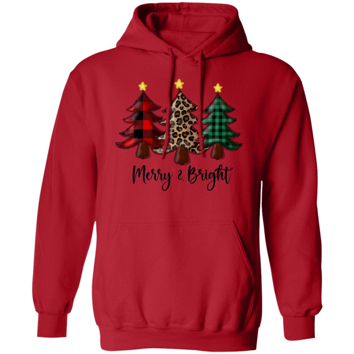MERRY & BRIGHT TREES HOODIE