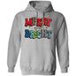 MERRY & BRIGHT RED & BLUE HOODIE