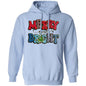 MERRY & BRIGHT RED & BLUE HOODIE