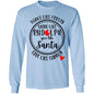 DANCE LIKE FROSTY, SHINE LIKE RUDOLPH, LOVE LIKE FAMILY L/S TEE