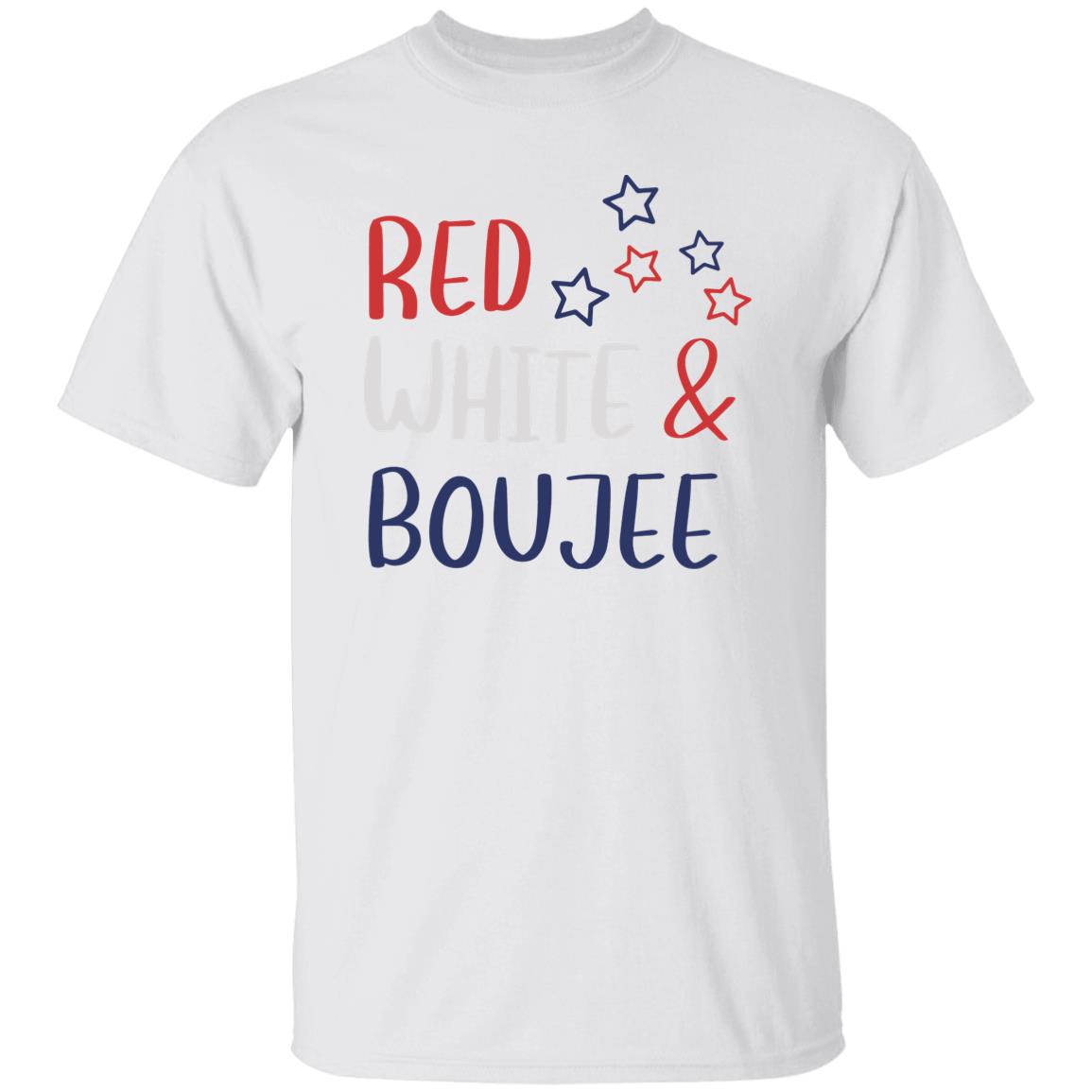 USA RED, WHITE, AND BOUJEE TEE