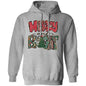 MERRY & BRIGHT RED & GREEN HOODIE