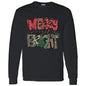 MERRY AND BRIGHT RED & GREEN L/S TEE