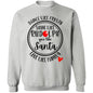 DANCE LIKE FROSTY, SHINE LIKE RUDOLPH, LOVE LIKE FAMILY SWEATSHIRT