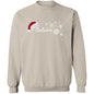 BELIEVE SANTA HAT SWEATSHIRT (BLK PRINT & WHT PRINT)