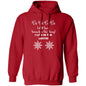 LET IT SNOW SOMEWHERE ELSE HONEY! BLACK PRINT OR WHITE PRINT HOODIE