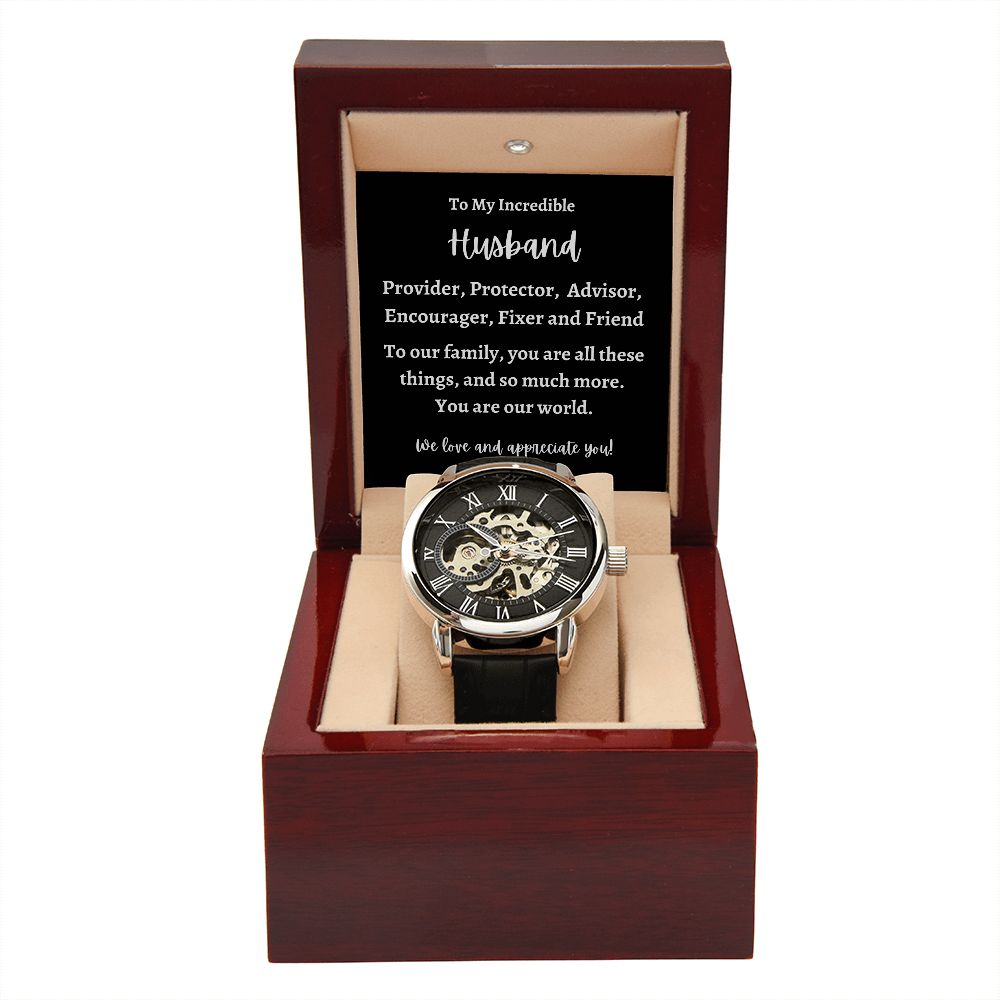 TO MY INCREDIBLE HUSBAND | OPENWORK WATCH