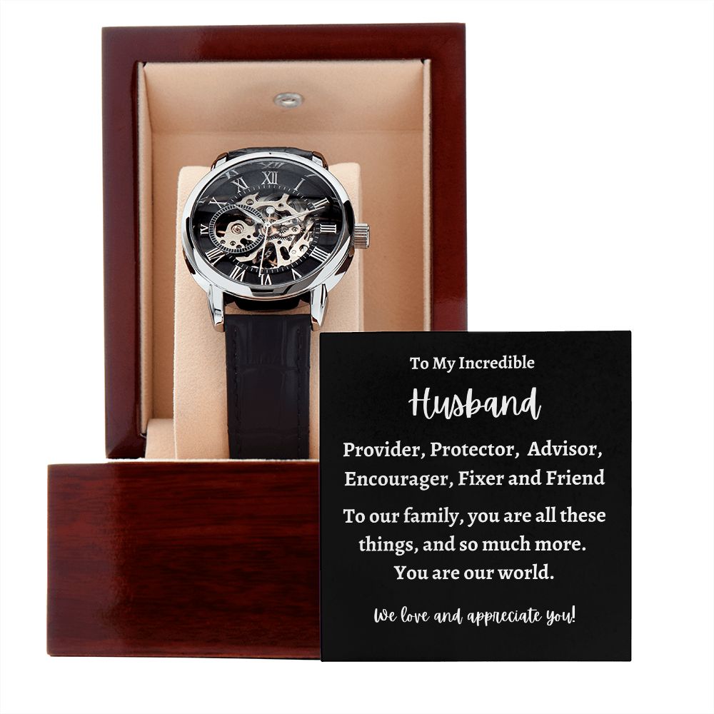 TO MY INCREDIBLE HUSBAND | OPENWORK WATCH