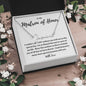 CUSTOMIZABLE SIGNATURE NECKLACE - MATRON OF HONOR