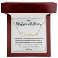 CUSTOMIZABLE SIGNATURE NECKLACE - MATRON OF HONOR