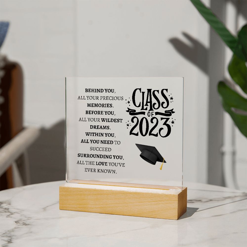 CLASS OF 2023 ACRYLIC PLAQUE
