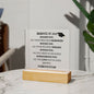 GRADUATE OF 2023 ACRYLIC PLAQUE