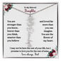 TO MY BELOVED DAUGHTER FROM DAD