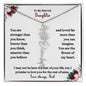 TO MY BELOVED DAUGHTER FROM DAD