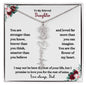 TO MY BELOVED DAUGHTER FROM DAD