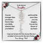 TO MY BELOVED DAUGHTER FROM DAD