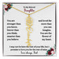 TO MY BELOVED DAUGHTER FROM DAD