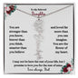 TO MY BELOVED DAUGHTER FROM DAD