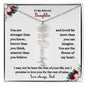TO MY BELOVED DAUGHTER FROM DAD