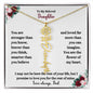 TO MY BELOVED DAUGHTER FROM DAD