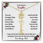 TO MY BELOVED DAUGHTER FROM DAD