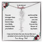 TO MY BELOVED DAUGHTER FROM DAD
