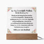 TO MY INCREDIBLE MOTHER | ACRYLIC PLAQUE