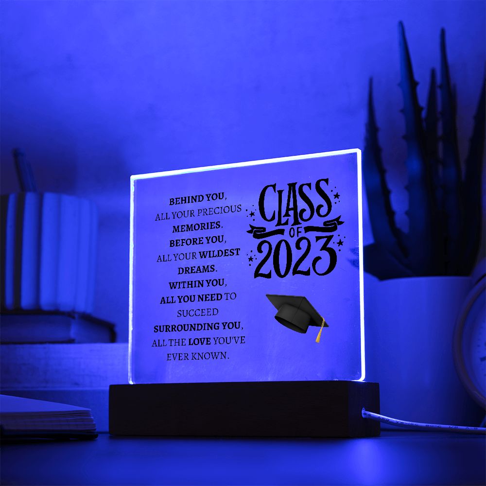 CLASS OF 2023 ACRYLIC PLAQUE