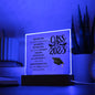 CLASS OF 2023 ACRYLIC PLAQUE
