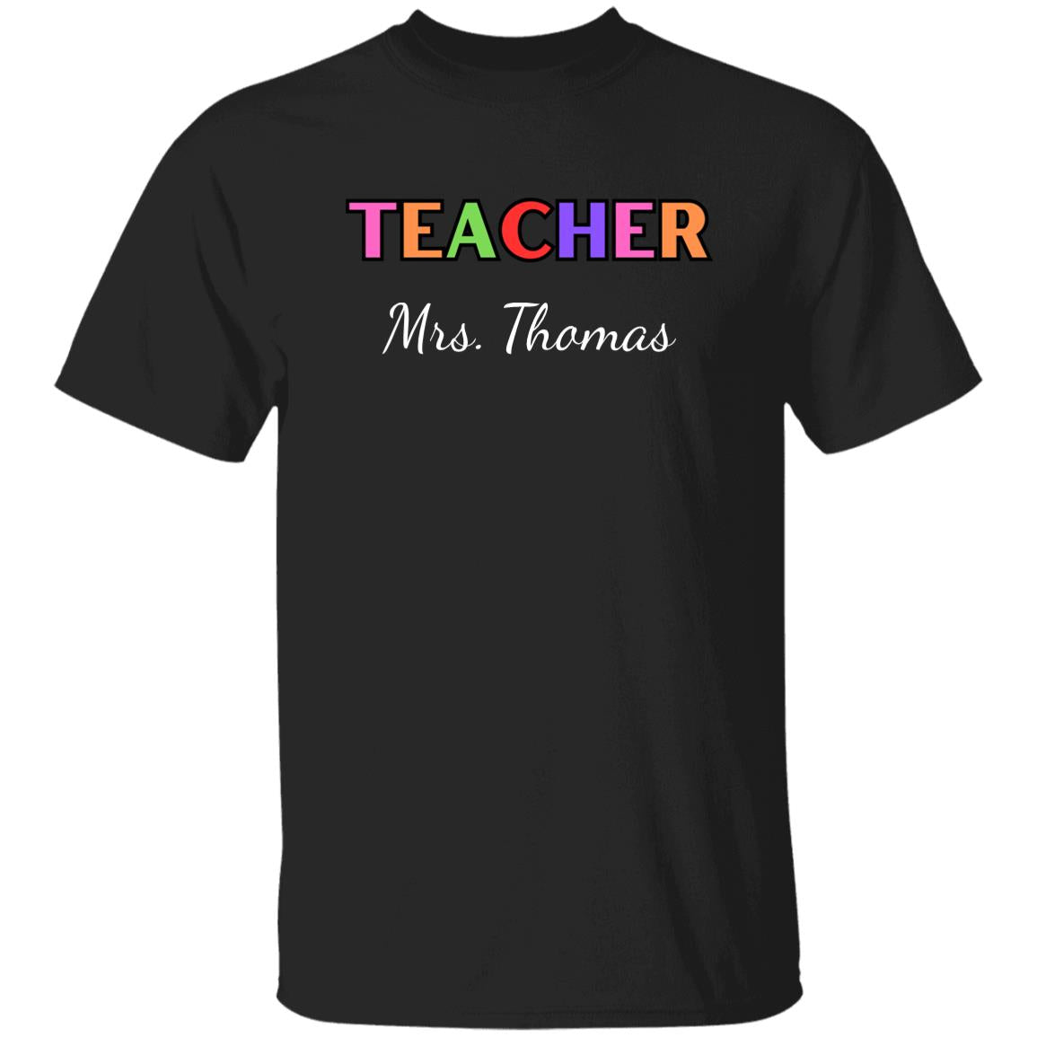 PERSONALIZED TEACHER TEE