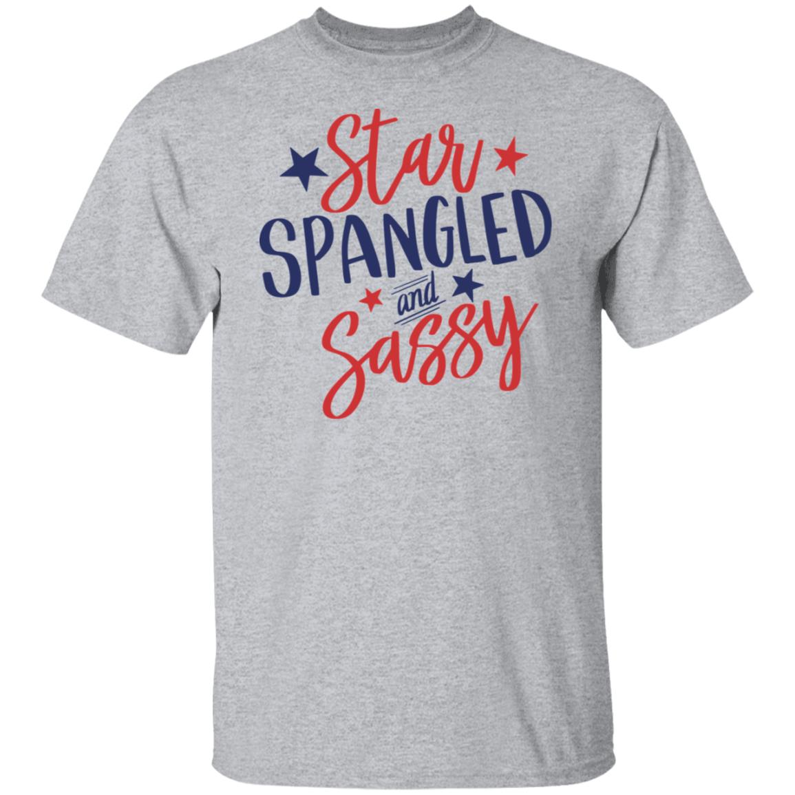 USA STAR SPANGLED AND SASSY TEE