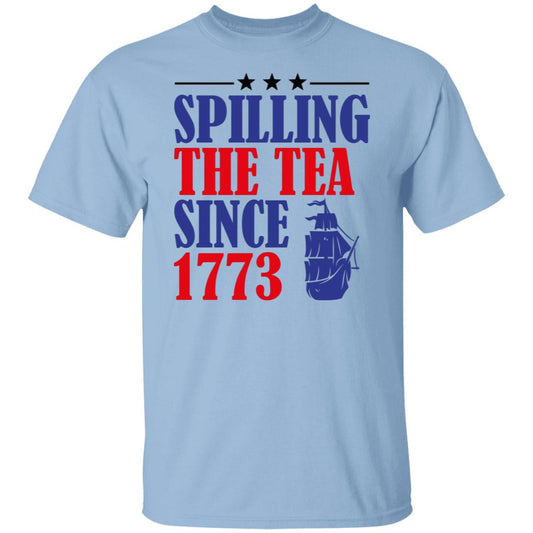 SPILLING THE TEA SINCE 1773 TEE